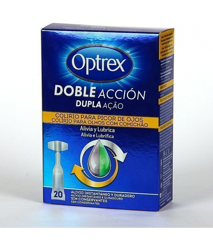 Optrex Doble Acción para Ojos Secos, 10 ml