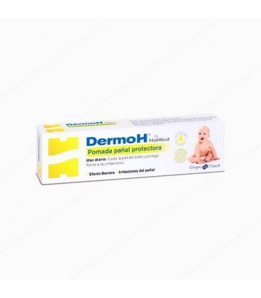 HALIBUT DERMO H POMADA PAÑAL PROTECTORA 2 X 45 G