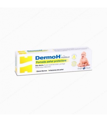 HALIBUT DERMO H POMADA PAÑAL PROTECTORA 2 X 45 G