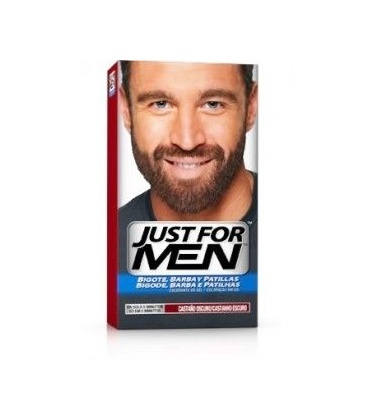 JUST FOR MEN CASTAÑO OSCURO BARBA BIGOTE