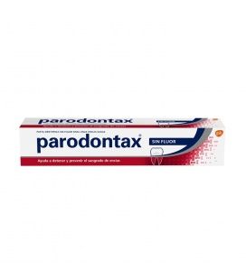 PARODONTAX sin flúor para placa bacteriana 75 ml en pasta