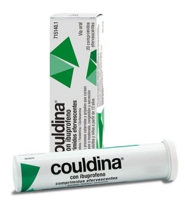 COULDINA CON IBUPROFENO 400/2/7.5 MG 20 COMP