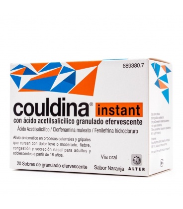 COULDINA INSTANT 20 SOBRES EFERVESCENTES