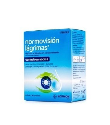 NORMOVISION LAGRIMAS ESTERIL MONODOSIS 0.8 ML 30