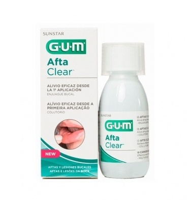 GUM AFTACLEAR COLUTORIO 120 ML