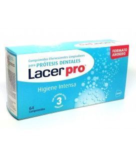 Lacer Protabs Comp Limpieza Protesis Dental 64 C