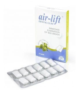 Air Lift Chicle Dental Buen Aliento 12 Unidades