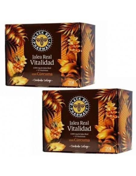 Duplo Black Bee Jalea Real Vitalidad