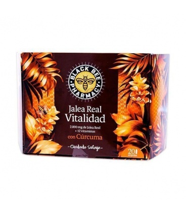 Black Bee Jalea Real Vitalidad 20 Viales 10 ml