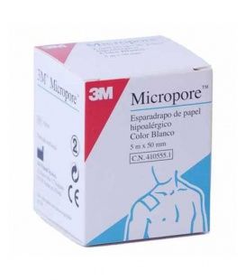 Micropore Esparadrapo Color Blanco 5X5