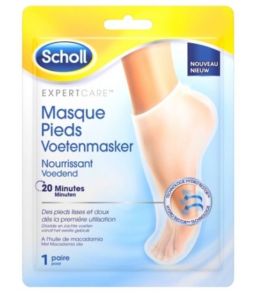 Dr Scholl Pedimask Mascarilla Nutritiva Pies 1 Par