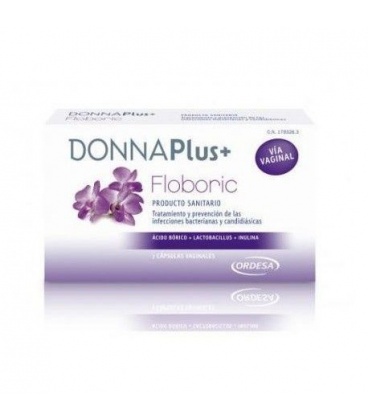 Donna Plus+ Floboric 7 Cápsulas Vaginales
