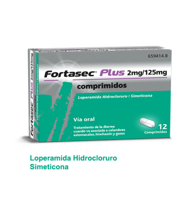 Fortasec Plus 2/125 Mg 12 Comprimidos