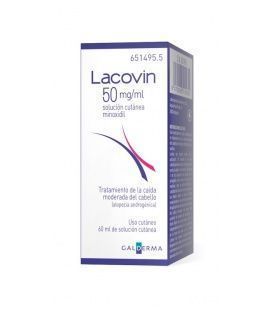 Lacovin 50 Mg/Ml Solucion Cutanea 1 Frasco 60 Ml