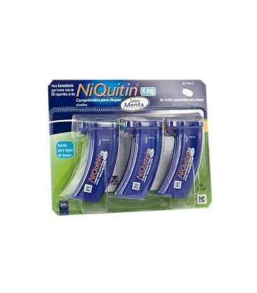 Niquitin 4 Mg 60 Comprimidos Para Chupar Menta