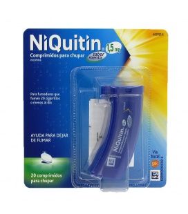Niquitin 1.5 Mg 60 Comprimidos Para Chupar Menta