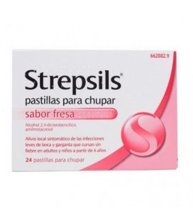 Strepsils 24 Pastillas Para Chupar Fresa
