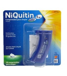 Niquitin 4 Mg 20 Comprimidos Para Chupar Menta