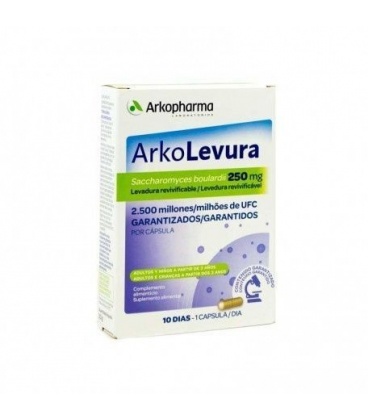 ARKO-LEVURA SACCHAROMYCES BOULARDII 250 MG 10 CA