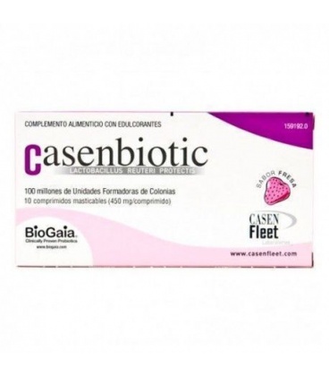 Casenbiotic 30 Comprimidos Sabor Fresa