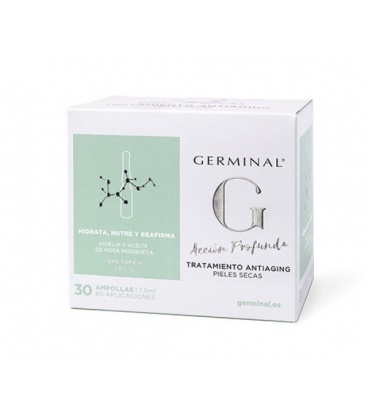 Germinal 3.0 Tratamiento Antiaging 1,5 Ml 30 Amp Pieles Secas