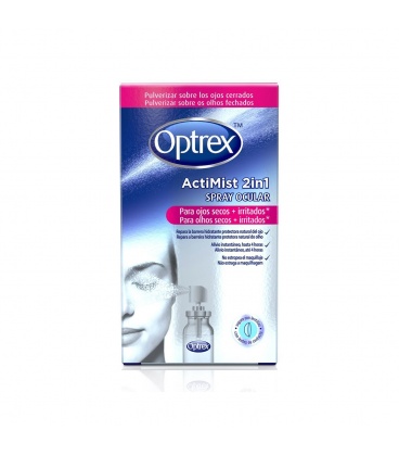 Optrex Actimist 2 En 1 Spray Ocular Ojos Secos E Irritados