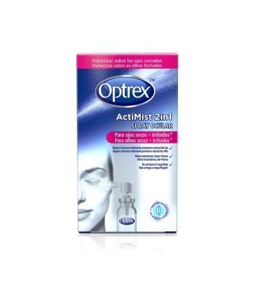 Optrex Actimist 2 En 1 Spray Ocular Ojos Secos E Irritados