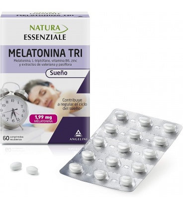 Angelini Natura Melatonina Tri 1.99 60 Comprimidos