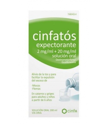 Cinfatos Expectorante 2/20 Mg/Ml Solucion Oral