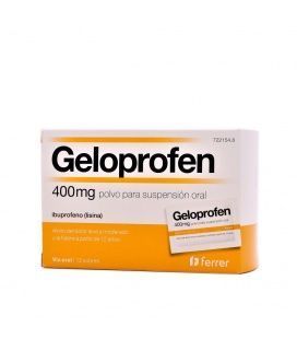 Geloprofen 400 Mg 12 Sobres Suspension Oral