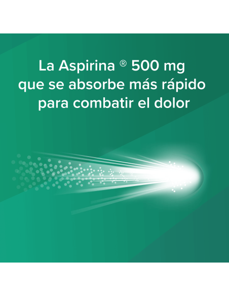 Aspirina 500 mg Comprimidos Efervescentes