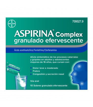 ASPIRINA COMPLEX 10 SOBRES