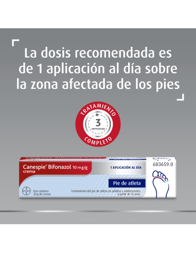 Canespie Bifonazol 10 mg /g  Crema 20g