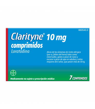 Clarityne 10 mg 7 Comprimidos