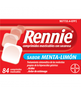 RENNIE 84 COMPRIMIDOS MASTICABLES C/ SACAROSA