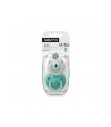 Suavinex Chupete Silicona Anatomico 0-6M 2U