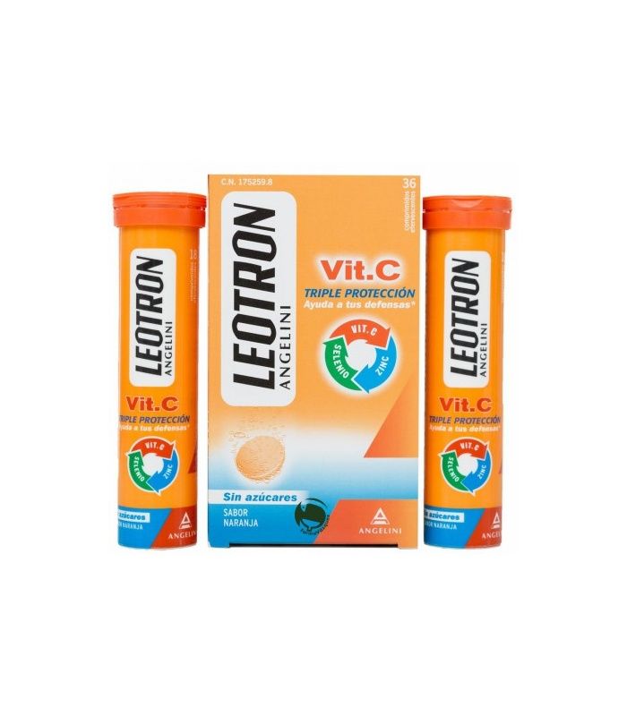 Leotron Vitamina C 30 Comprimidos Efervescentes Angelini Pharmashop