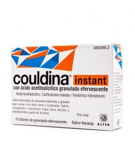 Couldina Instant Con Acido Acetilsalicilico 10 Sobres