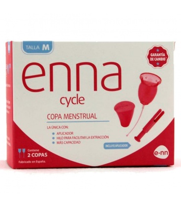 Enna Cycle Copa Menstrual Talla M Con Aplicador