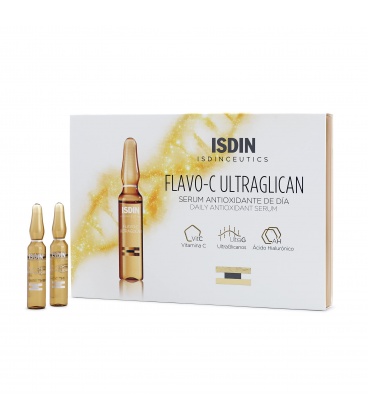 Isdinceutics Flavo-C Ultraglican 10 Ampollas 2 Ml