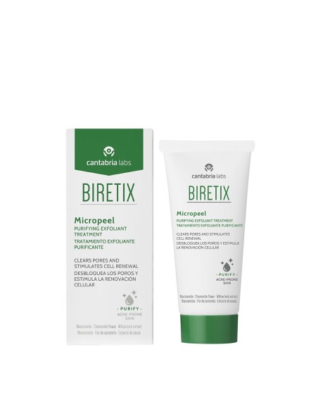 Biretix Micropeel Tratamiento Exfoliante Purificante