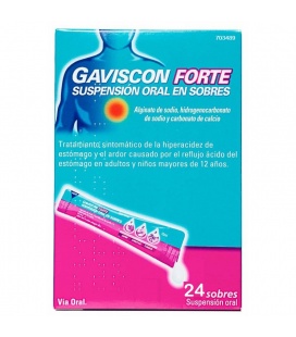Gaviscon Forte 24 Sobres Suspensión Oral 10 Ml