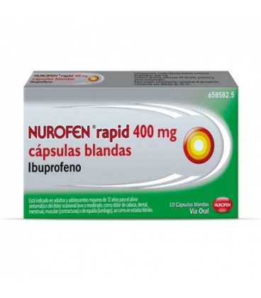 Nurofen Rapid 400 Mg 10 Capsulas Blandas