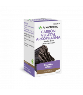 Carbon Vegetal ARKOPHARMA 225 mg 45 Cápsulas
