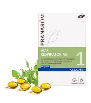 Pranarom Oleocaps 1 Vias Respiratorias 30 cápsulas