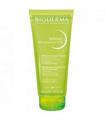 Bioderma Gel Moussant Actif Intense 200ml