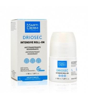 Martiderm Driosec Roll-on Axilas e Ingles, 50 ml