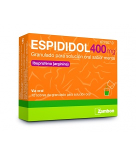 Zambon Espididol 400 mg analgésico 20 sobres granulados