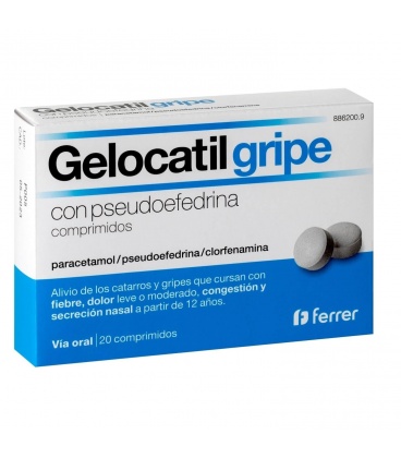 886200_GELOCATIL_GRIPE_PSEUDOEFEDRINA_20_COMPRIMIDOS