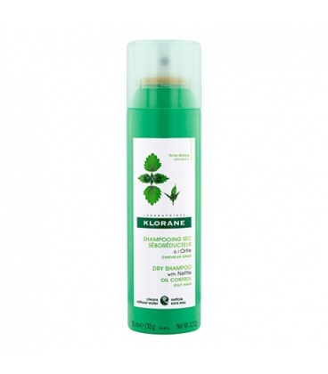 Klorane champú seco seborregulador con extracto de ortiga 150 ml
